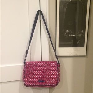 Vera Bradley messenger tote laptop bag